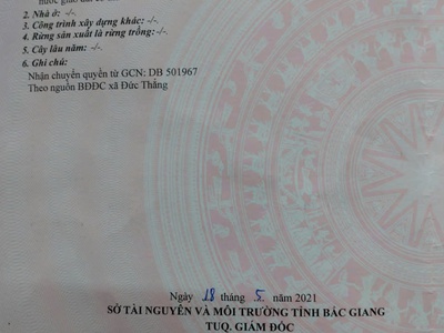 Cho thuê đất diện tích lớn 365m    vị trí đẹp tại tỉnh lộ 296, hiệp hòa, bắc giang 1