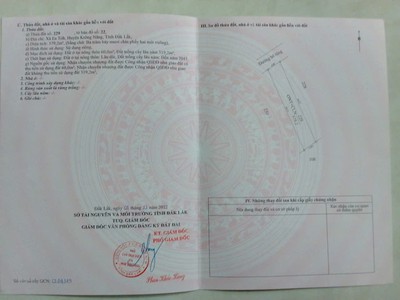 Ea tosh- krông năng- đắk lắk dt 8 48m sẵn 60m2 thổ mặt tiền đường bê tông kdc bàn cờ thông các 2