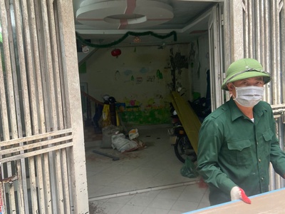 Cho thuê lâu dài nhà 4 tầng   ngõ 387 vũ tông phan, phường khương đình, thanh xuân   diện tích 1