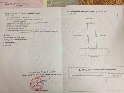 Bán đất mặt đường Nhà Mạc   Tràng Cát lô góc 2 mặt tiền, dt 67,5m2 giá chỉ 3 Tỷ037tr đường nhựa 8m. 1