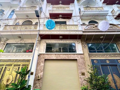 G.ấp bán. hẻm nhựa 7m mã lò - lê văn quới 5 tầng 57m2 shr 0