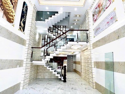 G.ấp bán. hẻm nhựa 7m mã lò - lê văn quới 5 tầng 57m2 shr 2