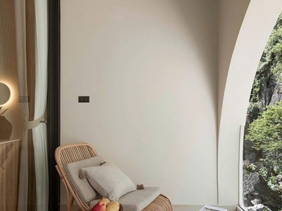 Ghế thư giãn mây tự nhiên kèm gác chân 1