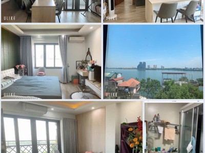 Cho thuê CHDV full đồ mới tại Phố Trích Sài, Bưởi, Tây Hồ. Ban công view toàn hồ. Chỉ 6tr 5