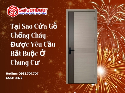 Tại Sao Cửa Gỗ Chống Cháy Được Yêu Cầu Bắt Buộc Ở Chung Cư 4