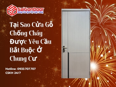 Tại Sao Cửa Gỗ Chống Cháy Được Yêu Cầu Bắt Buộc Ở Chung Cư 5