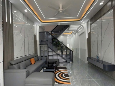 Bán nhà mới xây ngay chợ bà tri, cạnh kcn nam tân uyên 4