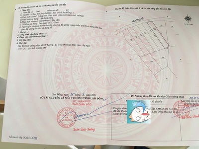 Đất Đồi 598M CLN View Toàn Hồ Ngọc Địa Thế Đẹp 2