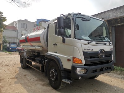Xe chở xăng dầu hino 12 khối 3