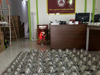 Cửa gió thổi xa Inox-201 D-160 3