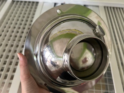 Cửa gió thổi xa Inox-201 D-160 2