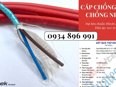 Cáp Điều Khiển Chống Cháy Chống Nhiễu 2x0.75 Đà Nẵng   Hà Nội   HCM 2