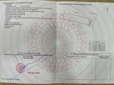 Chủ cần bán lô đất hẻm oto lý phục man - gần trường, gần công an phường vĩnh phước, nha trang 2
