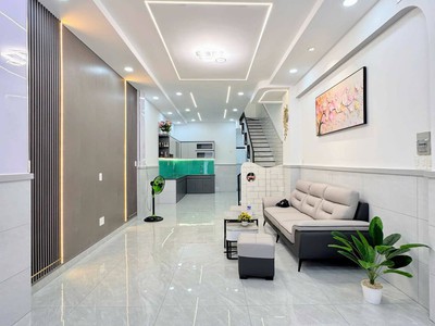 Cạnh aeon tân phú - 65m2, 2 tầng xây mới 100 - hxh 6m - một trục đường số 8 - bhh, bình tân. 1