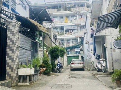 Gần aeon tân phú   hẻm xe hơi   nhà mới 64m   2 tầng   4pn chỉ 5.x tỷ 1