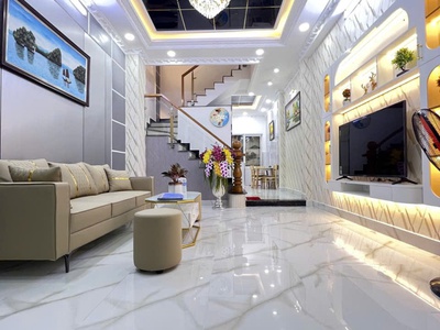 Nhà mặt tiền hẻm xe hơi hẻm 67 huỳnh tấn phát, nhà bè 2