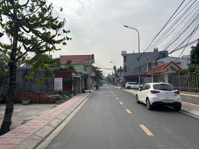 Bán đất mặt đường Cát Linh   Tràng Cát dt 71,4m2   4,5 x 16   đường nhựa trước mặt 8m. 1