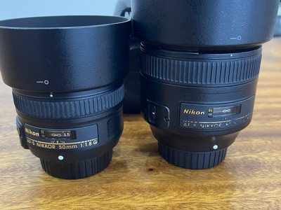Bộ Nikon D750 lens 85g và 50g 4