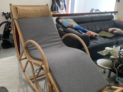 Ghế bập bênh thư giãn 100 mây tự nhiên 2