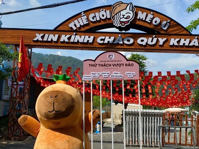Bán Khu Du Lịch Thế Giới Mèo Ú 1ha7 doanh thu 500tr/th 2