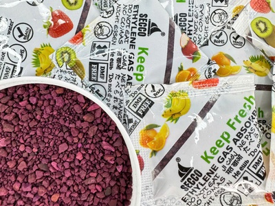 Gói Hút Khí Ethylene Secco Chuyên Bảo quản trái cây nông sản 2