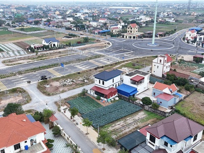 Mặt tiền 6.5m sát mặt đường hòa bình quất lâm 70m2 chỉ nhỉnh 1 tỷ 0