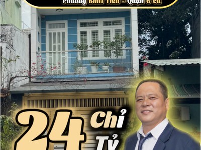 hiếm mặt tiền văn thân q6 154m2 vỉa hè rộng 24 tỷ tl - tìm nhà phố 0