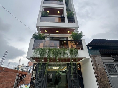 Bán nhà hxh tân chánh hiêp q12 98m 5 tầng mới tinh 8,3 tỷ 0