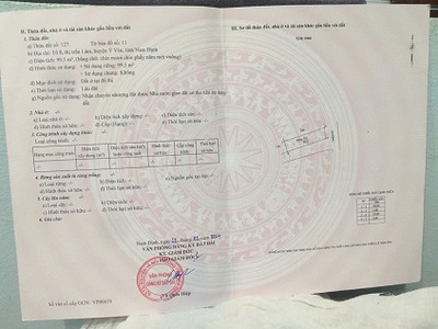 Chính chủ bán nhà đất tổ 8 thị trấn lâm ngã ba đường vào trường mầm non thị trấn , ý yên, nam định 2