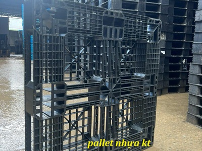  Xả Kho Cuối Năm   Giá Rẻ Sập Sàn   Pallet Nhựa 1100x1100x130mm 0