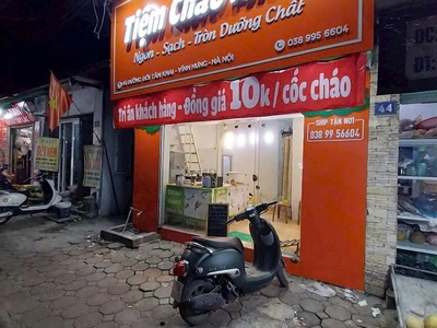 Sang nhượng cửa hàng cháo dinh dưỡng vĩnh hưng, hà nội 0