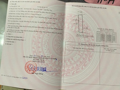 Bán đất mặt đường ap phan khu tân thư, minh đài giá chỉ 5xx triệu 1