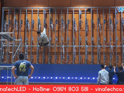 Quy Trình Thi Công Màn Hình LED Chuẩn An Toàn Điện Giảm 90 Rủi Ro Vận Hành 1