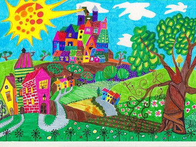 Dạy vẽ trẻ em ở Ngọc lâm Long biên 4