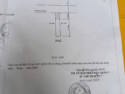 Mặt Tiền rộng 30m đường 11N khu Cư xá ngân hàng . 4x22m SH. 16,5 tỷ 2