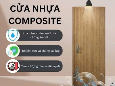 Cửa Nhựa Composite   Lựa chọn bền đẹp cho mọi người 0