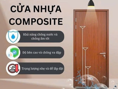 Cửa Nhựa Composite   Lựa chọn bền đẹp cho mọi người 1