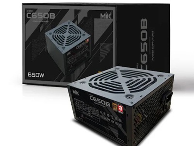 Nguồn máy tính MIK C650B - 650W - 80 Plus Bronze 0