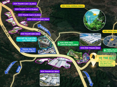 Đất Nền Lõi kcn Lạc Thủy Giá F0 Chỉ 6XX Triệu/Lô 10