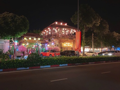 Bán đất đẹp đang kinh doanh nhà hàng - mặt tiền đường hùng vương, tt. dầu tiếng, bình dương 2