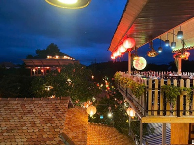 Bán đất đẹp đang kinh doanh nhà hàng - mặt tiền đường hùng vương, tt. dầu tiếng, bình dương 3