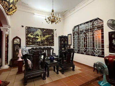 Hiếm- bán dinh thự hàm rồng ngọc lâm- dân xây- lô góc- oto- full nt xịn- 80m 5 tầng 20,x tỷ tl 0