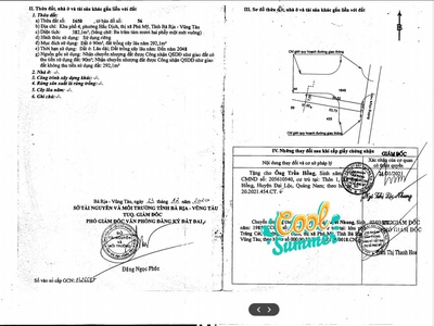 Bán nhà mt nhựa kp4 hd phú mỹ 7x54x90 thổ cư 3
