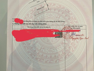 Bán siêu phẩm TĐC Tràng Cát dt 40m2 đối diện công viên, sau có lưu không 20m cực đẹp. 2