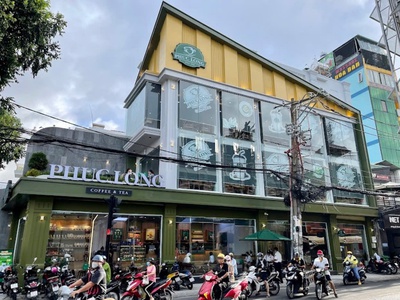 Vị trí siêu đẹp view góc ngang 6m 150m2 4 lầu mặt tiền kd lê văn thọ ngay làng hoa 31 tỷ. 0