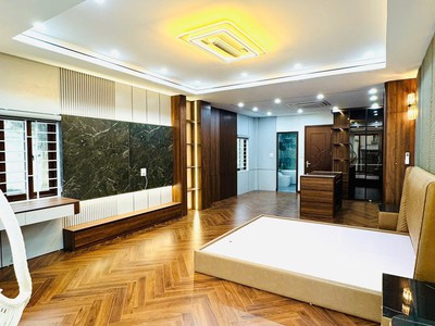 Nhà đẹp phố bát khối 80m2 7t, mặt tiền 5m, lô góc gara 2 ô tô, kinh doanh - 22 tỷ 3