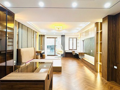 Nhà đẹp phố bát khối 80m2 7t, mặt tiền 5m, lô góc gara 2 ô tô, kinh doanh - 22 tỷ 2
