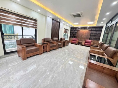 Hiếm- bán nhà siêu đẹp hồng tiến- dân xây-gara- full nt gỗ lim110m- 5 tầng 29,x tỷ tl 0