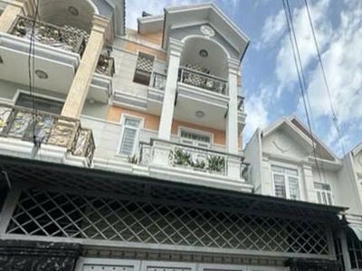 Nhà 4 tầng hẻm thông 6m thạnh lộc 37 81m2 chủ xây ở tâm huyết chỉ 6.6 tỷ tl 0