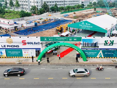 The emerald garden view biểu tượng cuộc sống xanh đẳng cấp tại trung tâm thuận an, giá từ 35 1